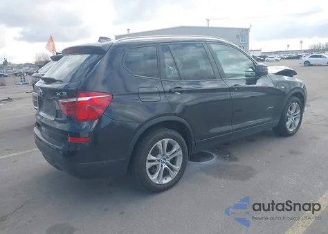 2015 BMW X3 xDrive35I из США, поврежденный, VIN 5UXWX7C58F0K33332
